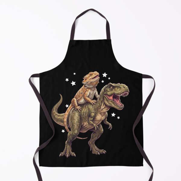 Item preview, Funny Bearded Dragon Riding T Rex Dinosaur Animal Lover designed and sold by TerryConnells.