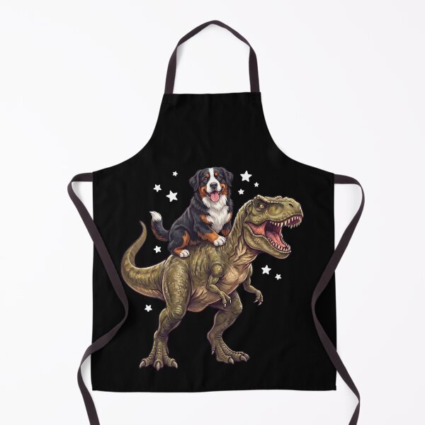 Item preview, Funny Bernese Mountain Dog Riding T Rex Dinosaur Dog Lover designed and sold by TerryConnells.