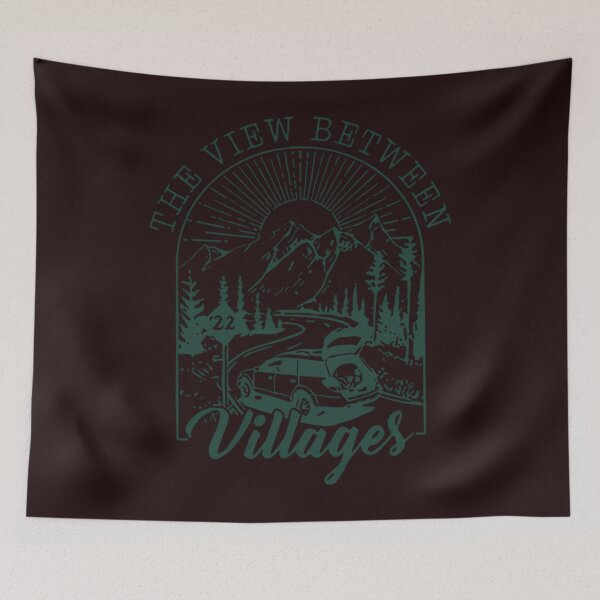 Item preview, The View Between Villages Road designed and sold by Black-Montana.