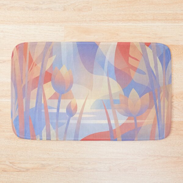 Item preview, abstract pastel landscape designed and sold by Mike Kiev art.