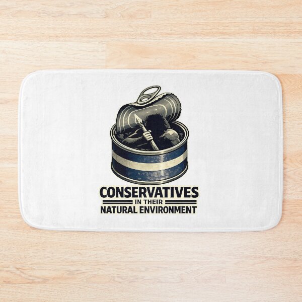 Item preview, “Conservatives in Their Natural Environment” T-Shirt – Satirical Neanderthal Graphic, Bold Minimal Design designed and sold by GW-STUDIO.