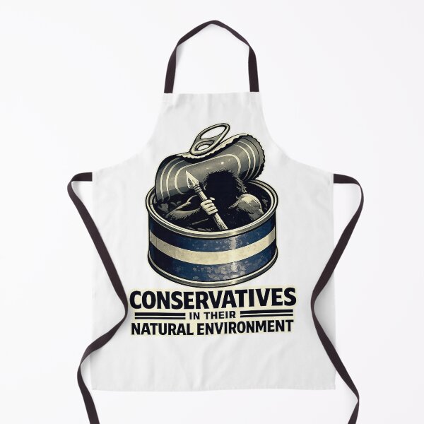 Item preview, “Conservatives in Their Natural Environment” T-Shirt – Satirical Neanderthal Graphic, Bold Minimal Design designed and sold by GW-STUDIO.