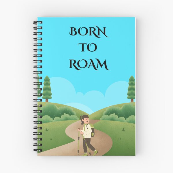 Item preview, Born to Roam Adventure Hiking Design | Travel Lover Wanderlust Tee designed and sold by photoart1854.