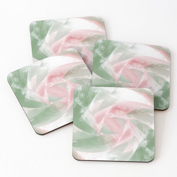 Item preview, 029-001 Sage Green and Dusty Rose, Image 1 of 3 designed and sold by nikoart001.