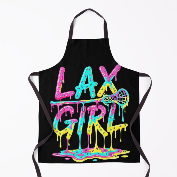 Item preview, Colorful Lax Girl Lacrosse Player Aesthetic Sweet Donut Dripping Sprinkles Graphic designed and sold by EricCotanori.