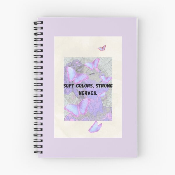 Item preview, Soft Colors Strong Nerves Aesthetic Design ⭐ designed and sold by PastelPanicCo.