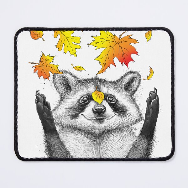 Item preview, Autumn raccoon designed and sold by NIKITA KORENKOV NikKor.