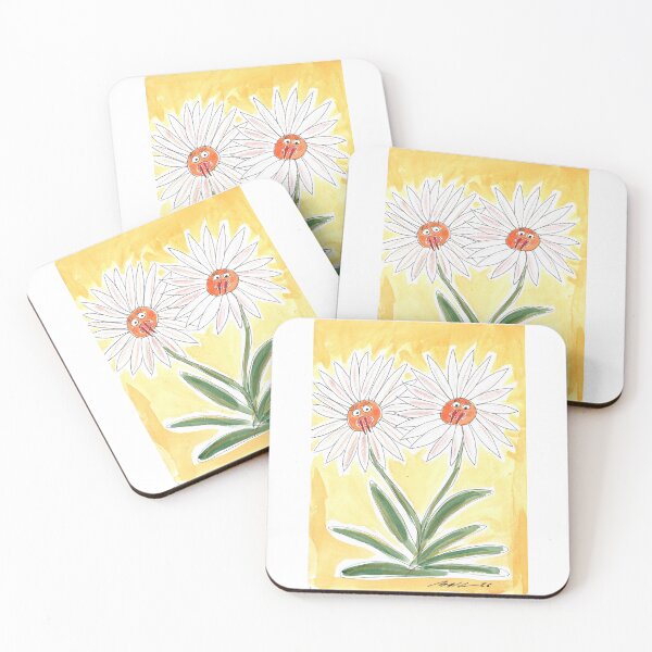 Item preview, Killer Plants, Vampire Daisies, Tödliche Pflanzen, Vampir-Gänseblümchen designed and sold by Anke‘s Bazaar.