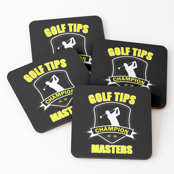 Item preview, Golf Tips Champion Masters 2026 Tournament Style Professional Golfer Sport Shield designed and sold by EricCotanori.