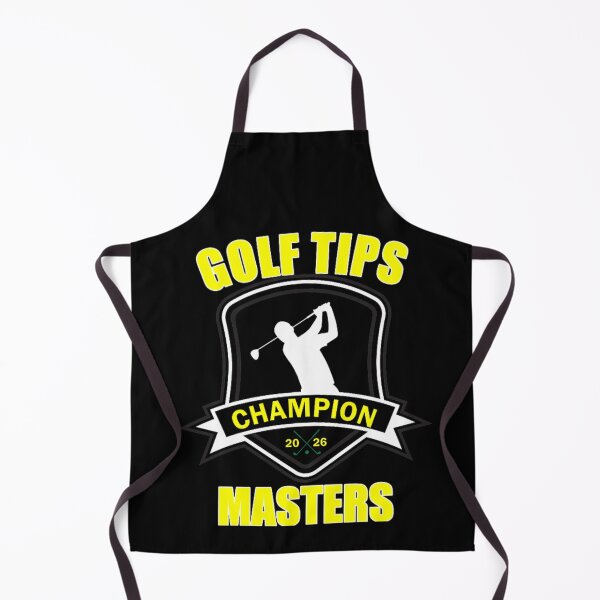 Item preview, Golf Tips Champion Masters 2026 Tournament Style Professional Golfer Sport Shield designed and sold by EricCotanori.