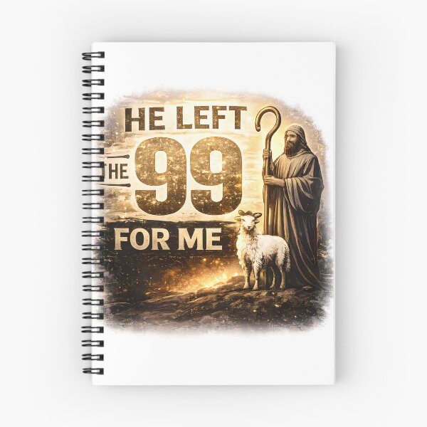 Item preview, Christian T-Shirt He Left the 99 for Me – Psalm 23 Jesus Shepherd Faith Gift and sticker designed and sold by Billium Halder.