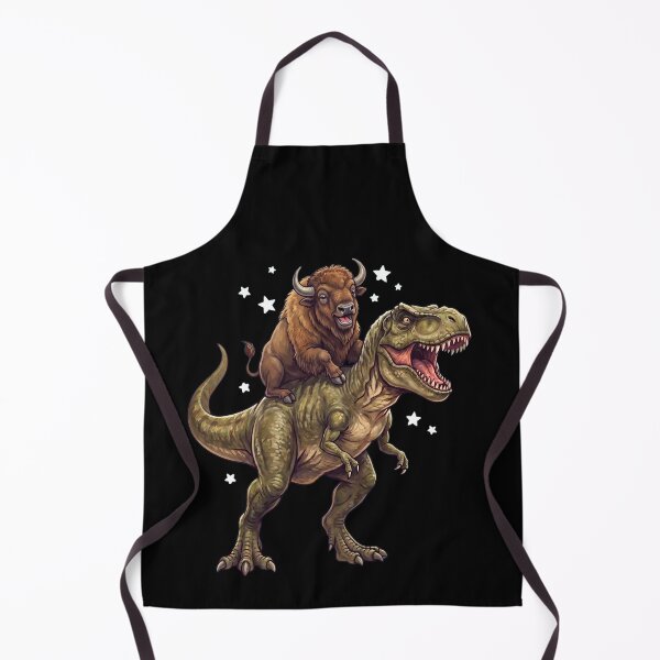 Item preview, Funny Buffalo Riding T Rex Dinosaur Animal Lover designed and sold by TerryConnells.