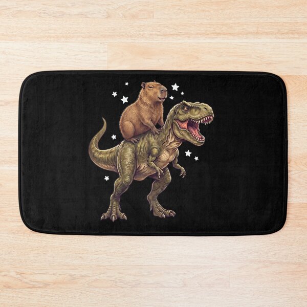 Item preview, Funny Capybara Riding T Rex Dinosaur Animal Lover designed and sold by TerryConnells.