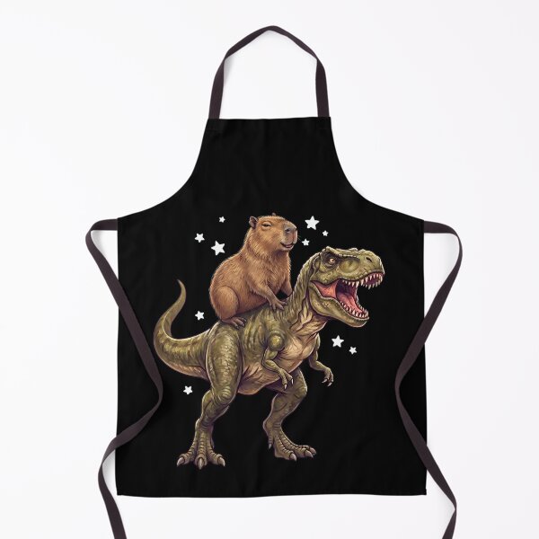Item preview, Funny Capybara Riding T Rex Dinosaur Animal Lover designed and sold by TerryConnells.