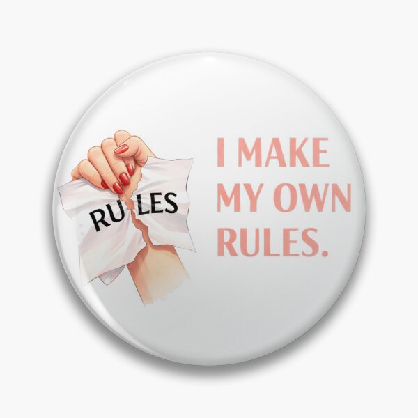 Item preview, Make Your Own Rules Statement designed and sold by the-dovlat.