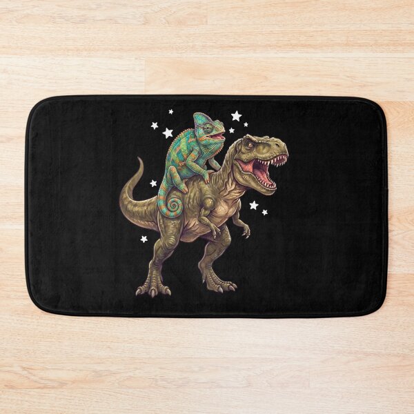 Item preview, Funny Chameleon Riding T Rex Dinosaur Animal Lover designed and sold by TerryConnells.