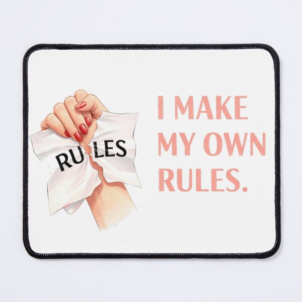 Item preview, Make Your Own Rules Statement designed and sold by the-dovlat.