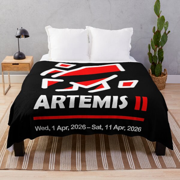 Item preview, Artemis II Tribute Vector Art with Geometric Precision designed and sold by The Nomadic Designs.