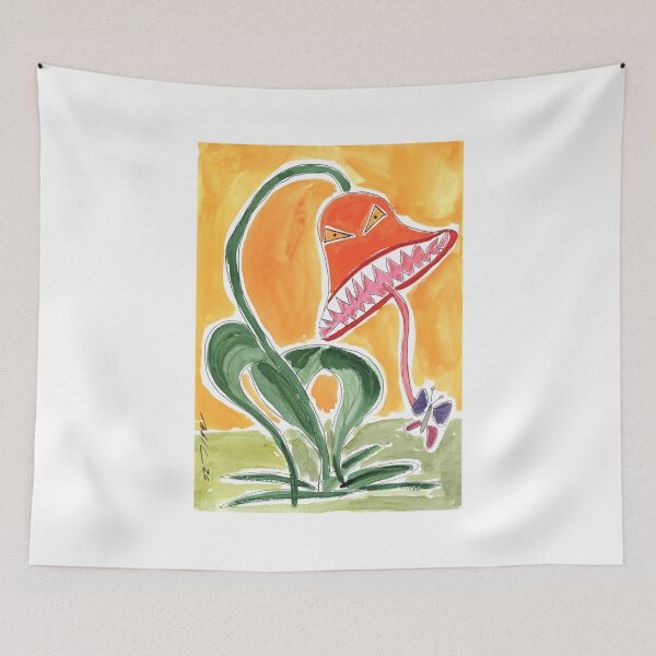Item preview, Killer Plants, Voracious Bellflower, Tödliche Pflanzen, Gefräßige Glockenblume designed and sold by Anke‘s Bazaar.