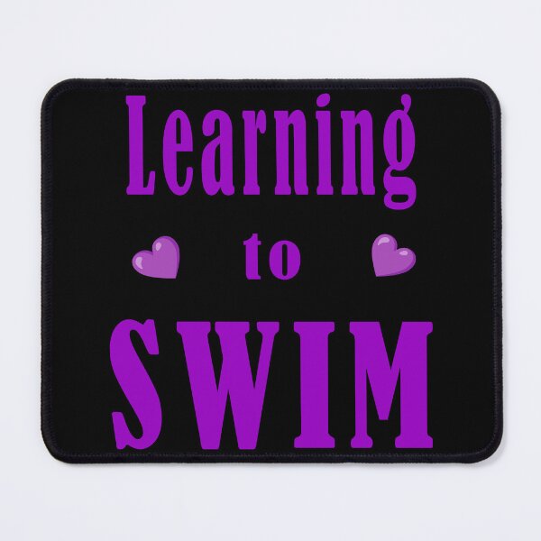 Item preview, Learning To SWIM - Purple Heart Kpop Aesthetic  designed and sold by Tokraz-art.