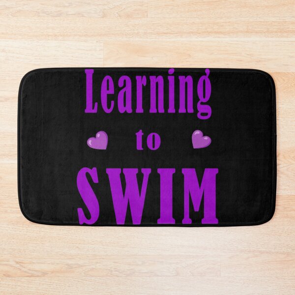 Item preview, Learning To SWIM - Purple Heart Kpop Aesthetic  designed and sold by Tokraz-art.
