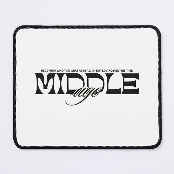 Item preview, Middle Aged, Mid-Life Crisis designed and sold by bruise+blush.