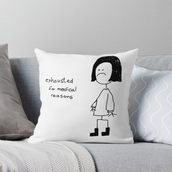 Artikelvorschau, Lustiges T-Shirt für chronisch Kranke – Erschöpfung aus medizinischen Gründen – Doodle-Humor – Humor für chronisch Kranke – Humor für Menschen mit chronischer Krankheit – Burnout-Humor entworfen und verkauft von RealLifeMerchies.