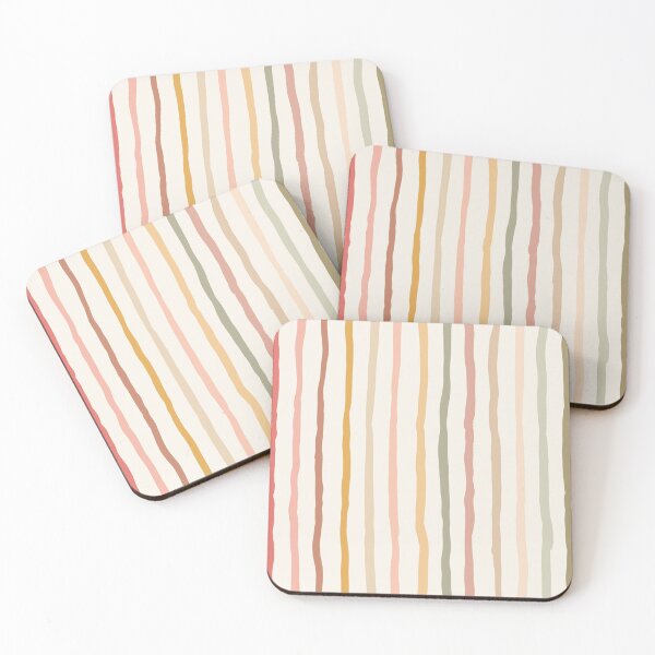 Item preview, Rose Garden Stripes designed and sold by Honey Myrtle Studio.