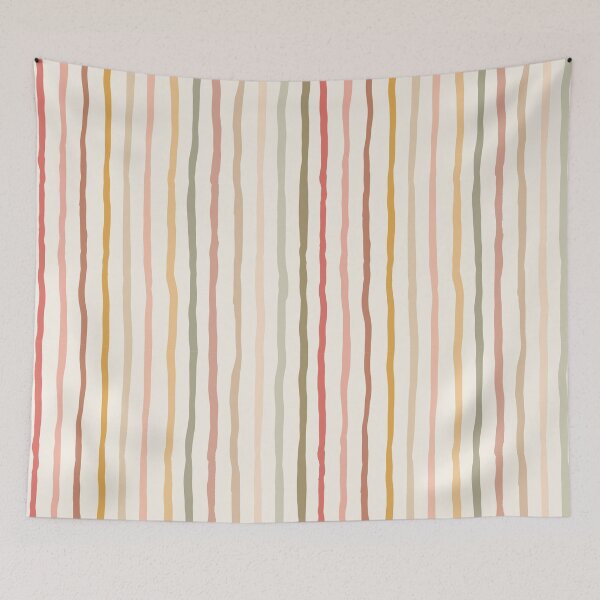 Item preview, Rose Garden Stripes designed and sold by Honey Myrtle Studio.