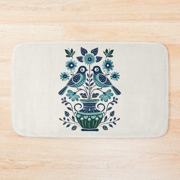 Item preview, Polish Bird and Flowers | wycinanki | Folklore | Folk Art Blue designed and sold by xiao xuans.