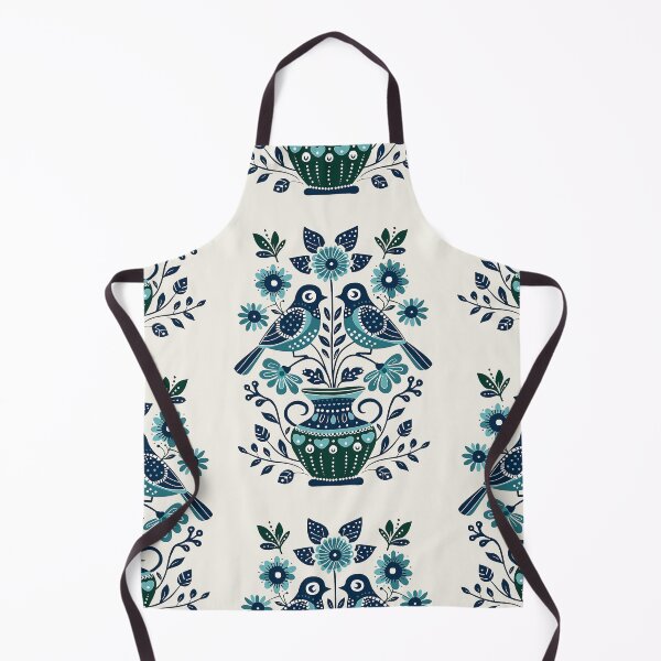 Item preview, Polish Bird and Flowers | wycinanki | Folklore | Folk Art Blue designed and sold by xiao xuans.