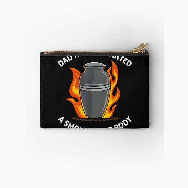 Item preview, Dad Always Wanted A Smoking Hot Body Funny Cremation Urn Dark Humor designed and sold by LakenDraphil.