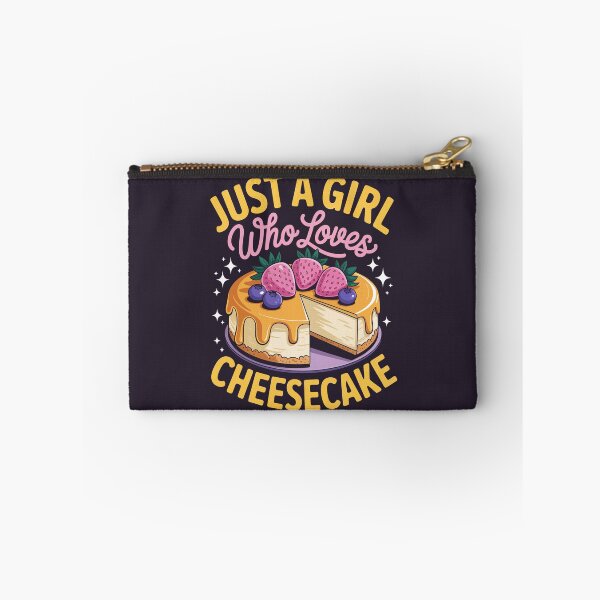 Item preview, Just a Girl Who Loves Cheesecake designed and sold by jkrphoto.