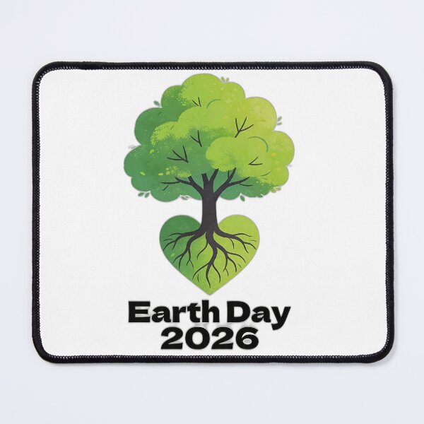 Item preview, Earth Day 2026 - Heart Roots Tree Eco Friendly Design designed and sold by AZABSTORE.