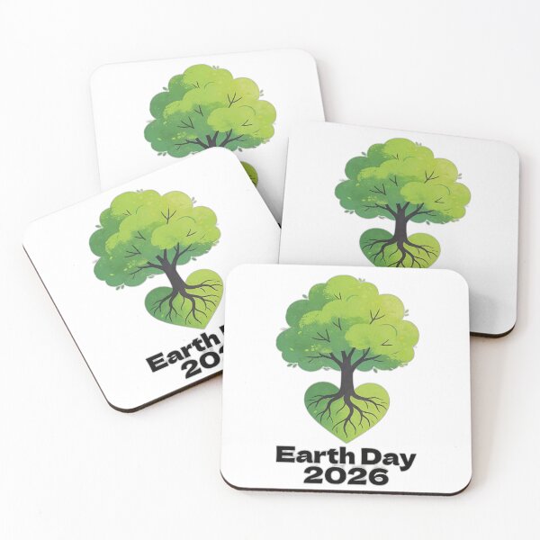 Item preview, Earth Day 2026 - Heart Roots Tree Eco Friendly Design designed and sold by AZABSTORE.