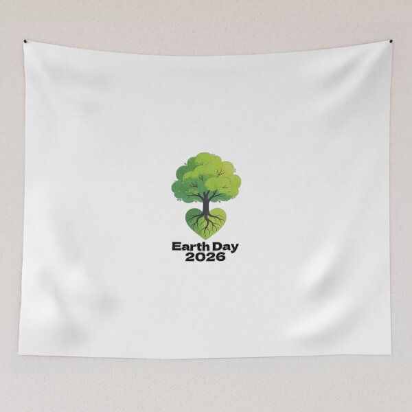 Item preview, Earth Day 2026 - Heart Roots Tree Eco Friendly Design designed and sold by AZABSTORE.