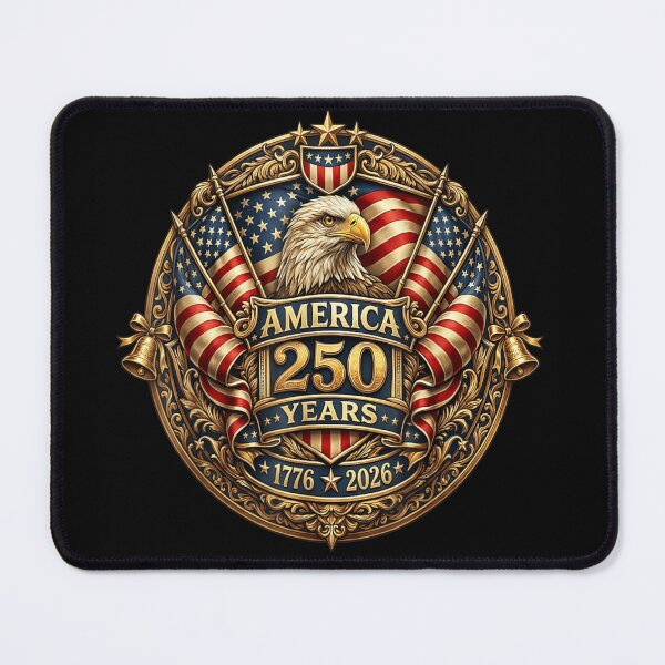 Item preview, America 250th Anniversary Semiquincentennial 1776-2026 Patriotic Bald Eagle United States designed and sold by RuperDelois.