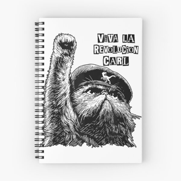 Item preview, Viva La Revolucion Carl Funny Black Cat Che Guevara Parody Cat Lover designed and sold by RuperDelois.