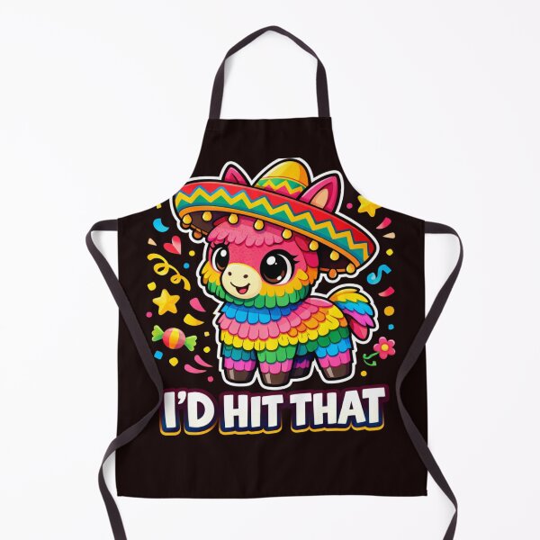 Item preview, Funny Cinco De Mayo Llama Piñata I’d Hit That Cute Fiesta Cartoon Design designed and sold by Designgallery65.