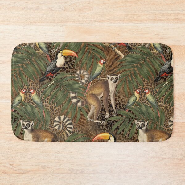 Item preview, Tropical Monkey Jungle Vintage Vibes  designed and sold by artsandsoul.
