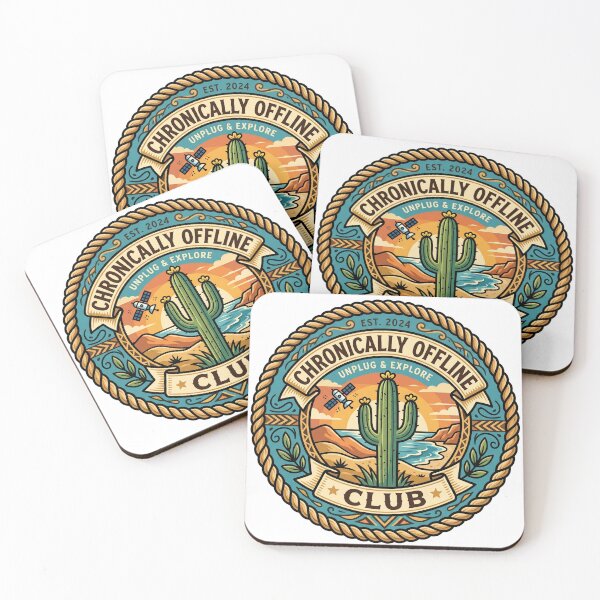 Item preview, Chronically Offline Desert Club designed and sold by journeyengine.