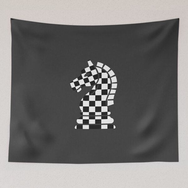 Item preview, Checkered Knight Chess  designed and sold by jkrphoto.