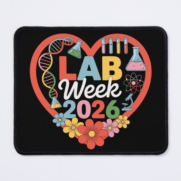 Item preview, Medical Laboratory Professionals Week 2026 Lab Week Science Tech Floral Heart designed and sold by RuperDelois.