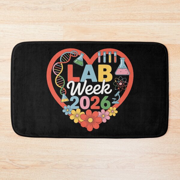 Item preview, Medical Laboratory Professionals Week 2026 Lab Week Science Tech Floral Heart designed and sold by RuperDelois.