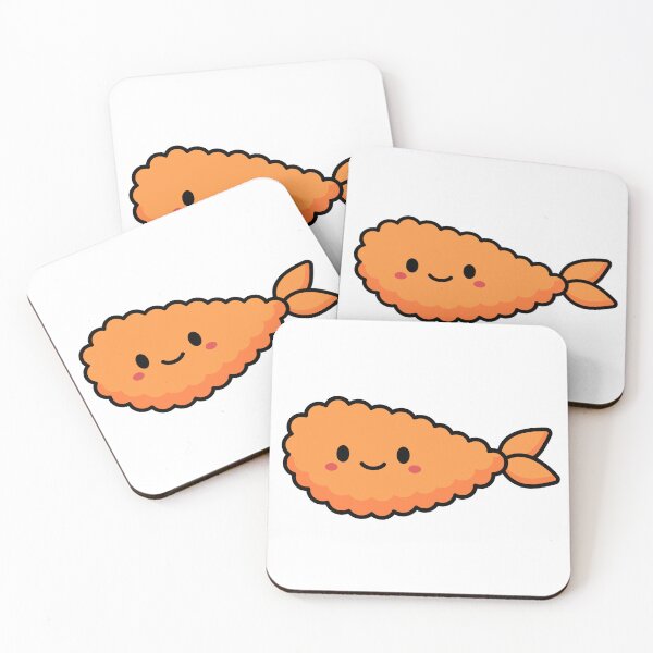 Item preview, Kawaii Sushi Ebi Fry Shrimp designed and sold by RegiCheese.