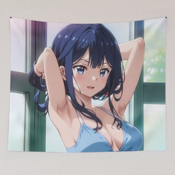Item preview, Aki Adagaki Radiant Smile Bikini Masamune kun Revenge Waifu designed and sold by Tokyonomad.