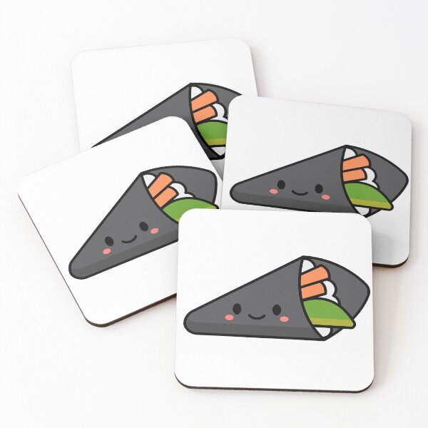 Item preview, Kawaii Sushi Temaki California Crab designed and sold by RegiCheese Cute Art.