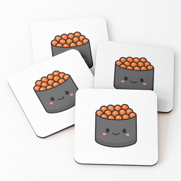 Item preview, Kawaii Sushi Salmon Roe Roll designed and sold by RegiCheese.