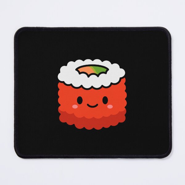 Item preview, Kawaii Sushi Uramaki Tobiko Spicy Roll designed and sold by Marimochi Art.