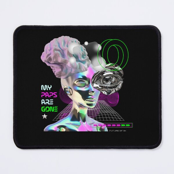 Item preview, Mental Health Humor Shirt My Paps Are Gone Futuristic Statue Graphic Tee IIH PTC Funny Chronic Illness Shirt Chronic Illness Humor Spoonie Life designed and sold by RealLifeMerchies.